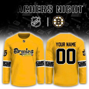 Boston Bruins Teacher Appreciation 2026 Night Hockey Jersey 2.jpg