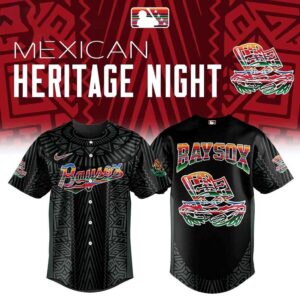 Bowie Baysox Mexican Heritage Night 2026 All Black Baseball Jersey 1.jpg