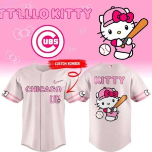 Chicago Cubs 2026 Baseball Limited Hello Kitty Jersey