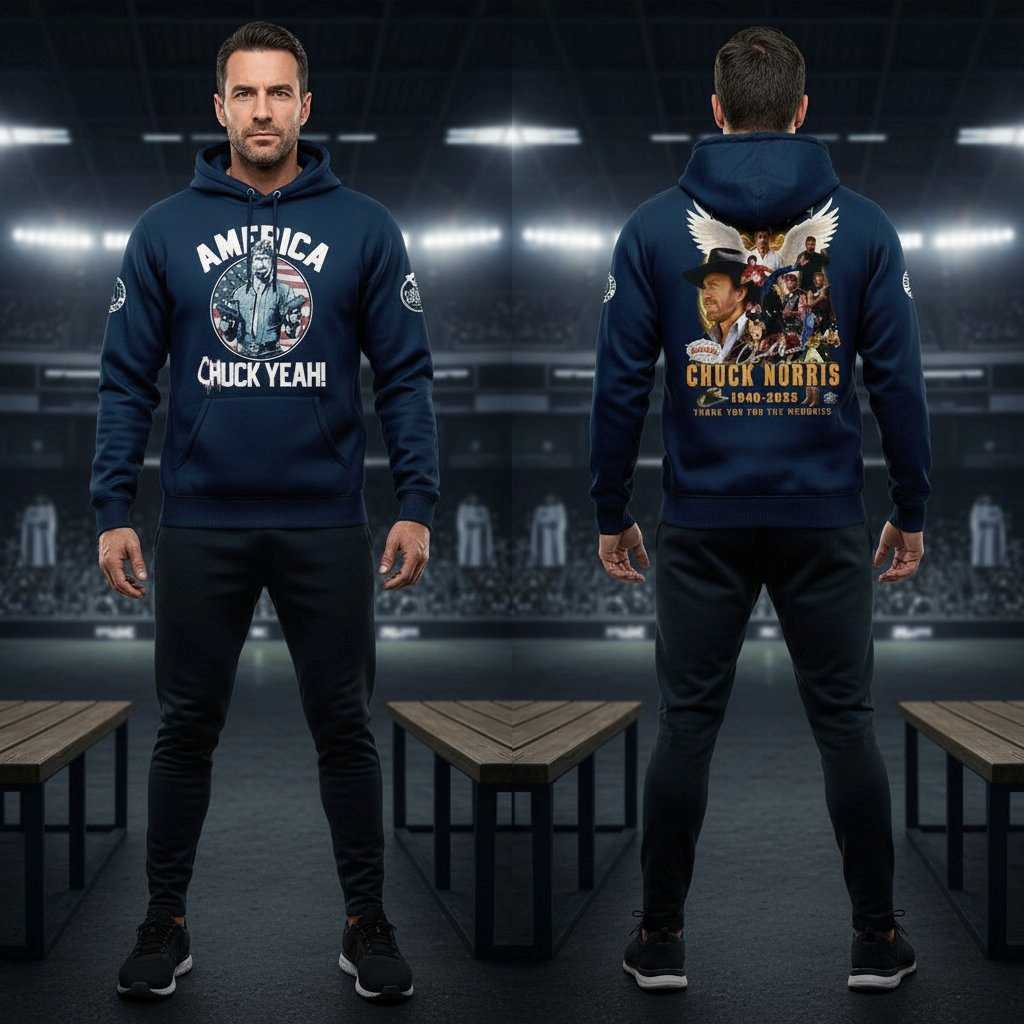 Chuck Norris Forever A Legend 2026 Rest In Glory Hoodie Tee