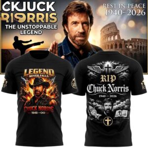 Chuck Norris Legend Never Falls 1940 2026 Hoodie Tee 2 1.jpg