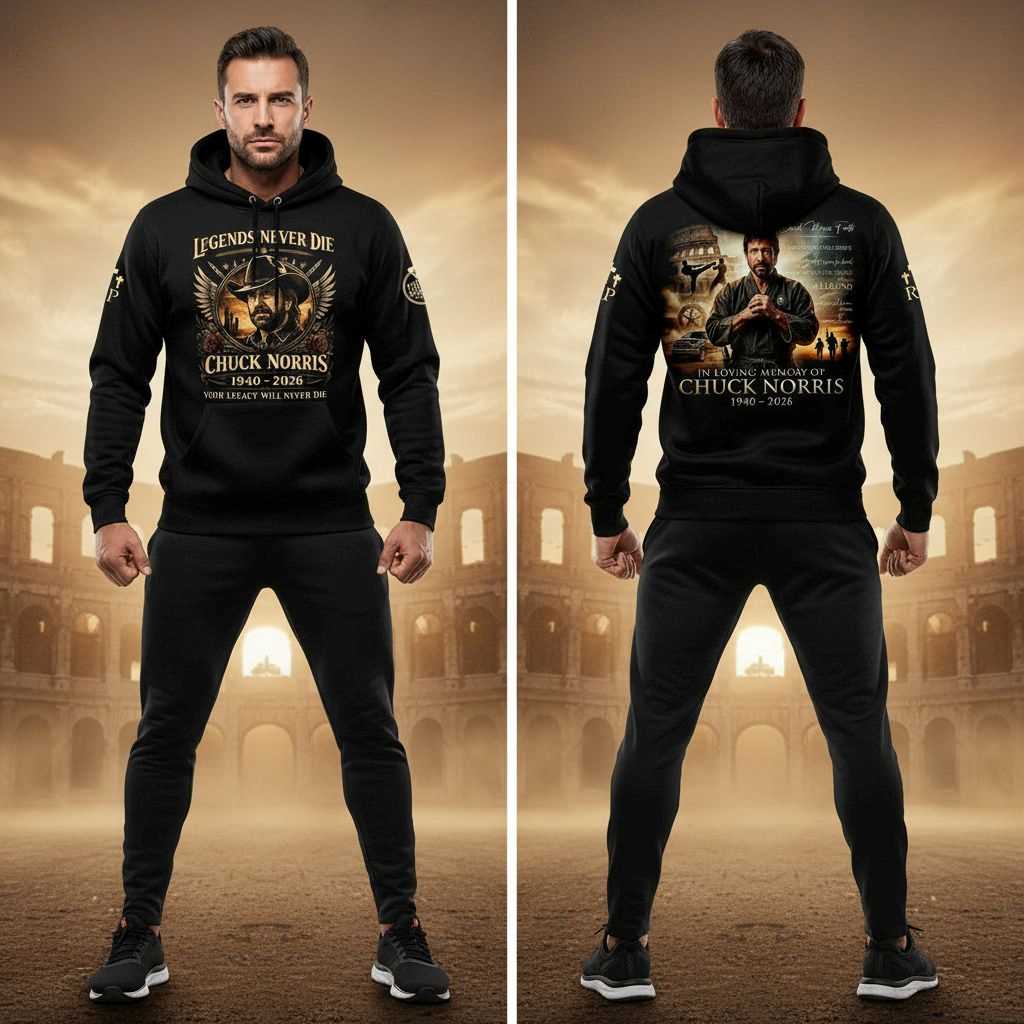 Chuck Norris Thank You For The Memories Edition Hoodie