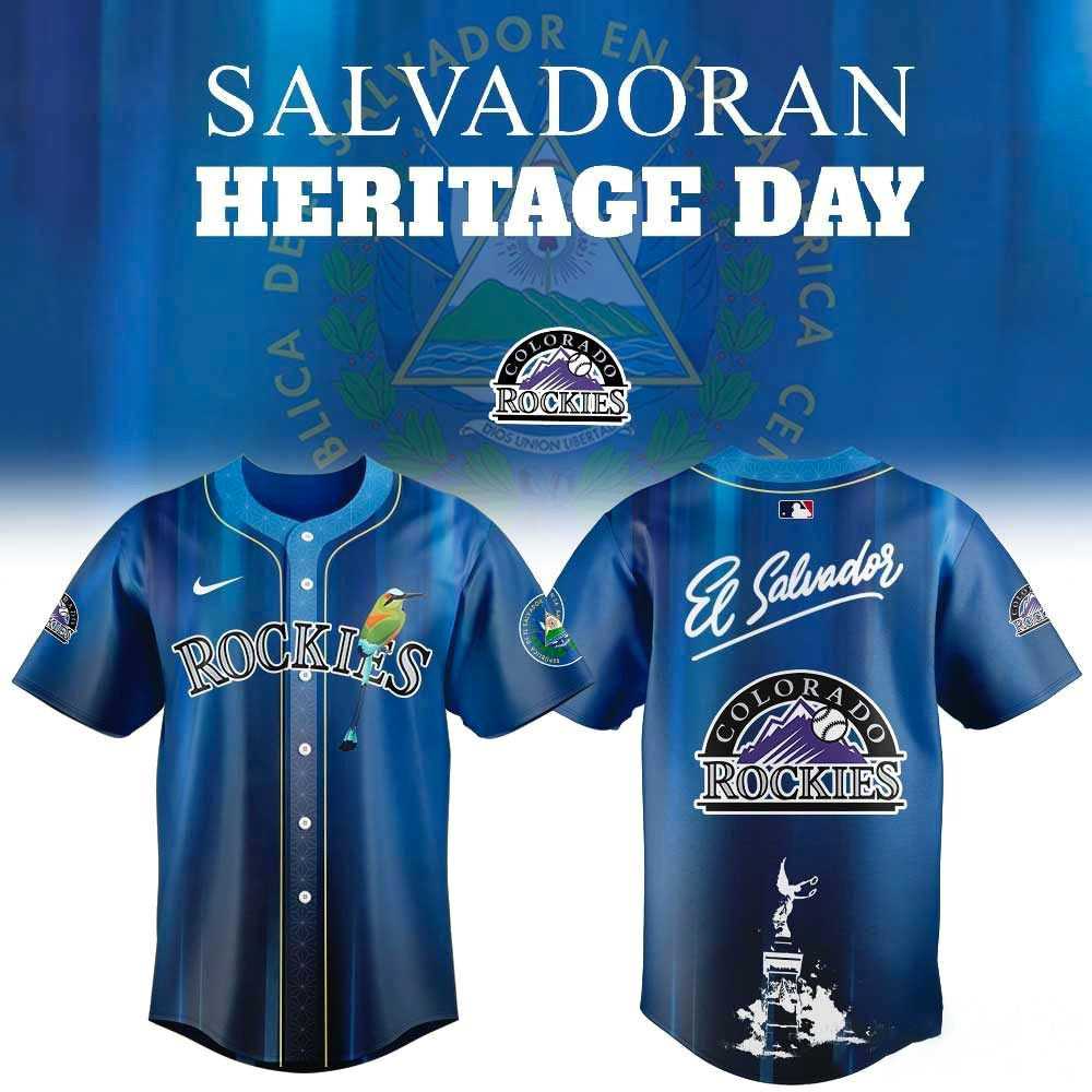 Cleveland Guardians Salvadoran Heritage Day 2026 Baseball Jersey