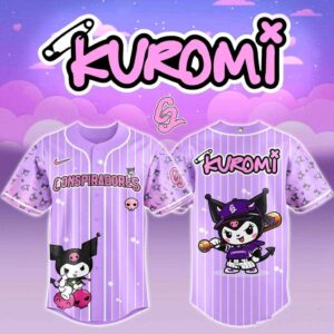 Conspiradores de Queretaro Kuromi 2026 Sweet Rebel Baseball Jersey 1 1.jpg