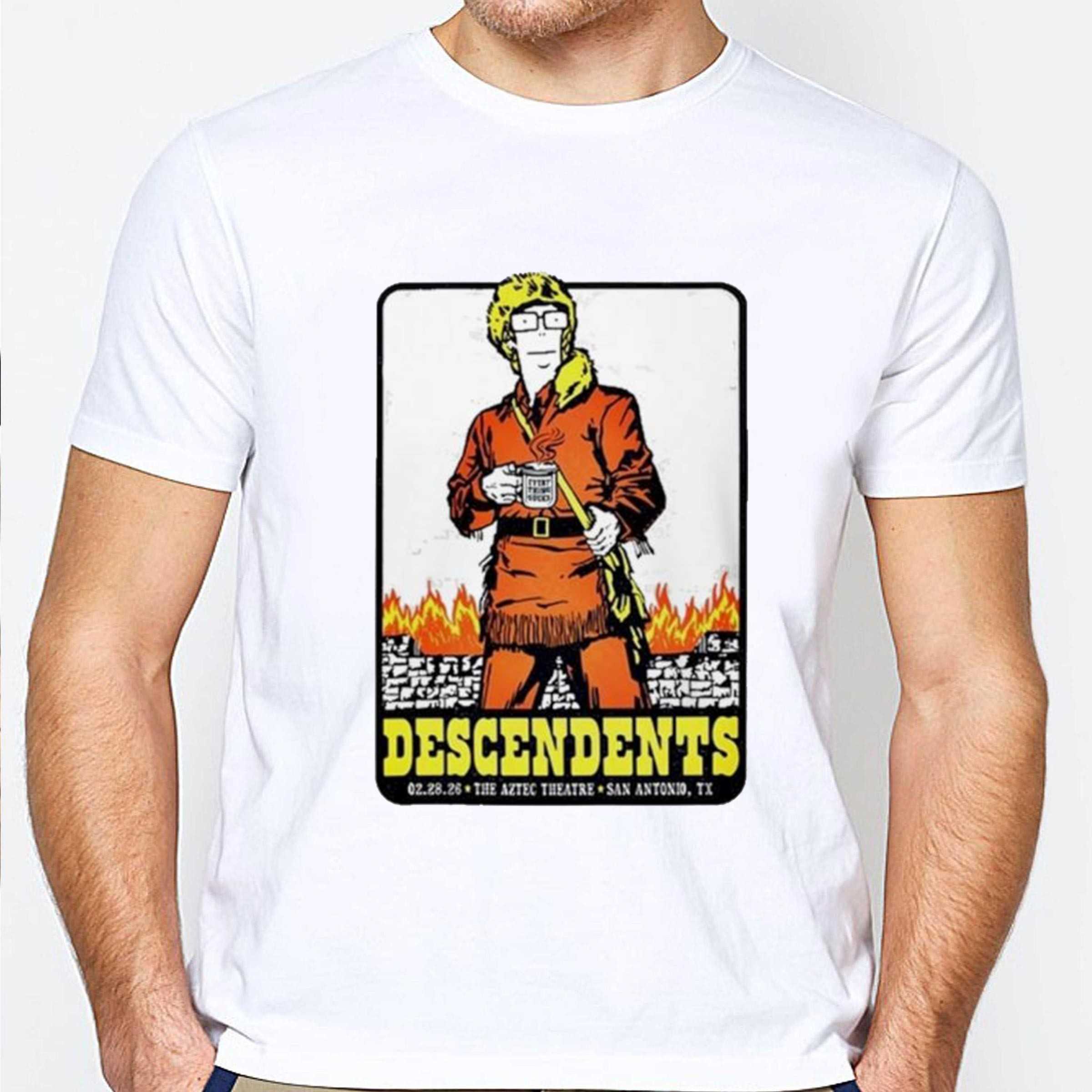 Descendents Feb 28 2026 Aztec Theatre In San Antonio Tx Shirt