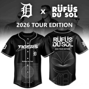 Detroit Tigers RUFUS DU SOL 2026 Tour Baseball Jersey 2.jpg