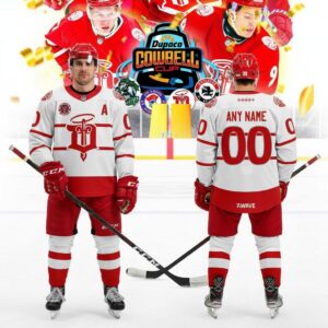 Dubuque Fighting Saints Dupaco Cowbell Cup Champion 2026 Hockey Jersey 5 1.jpg