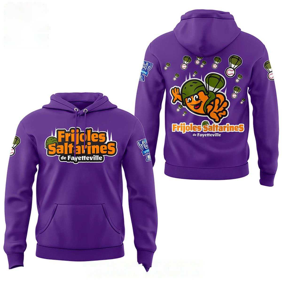 Fayetteville Woodpeckers Frijoles Saltarines de Fayetteville 2026 Hoodie Fayetteville Woodpeckers Frijoles Saltarines de Fayetteville 2026 Hoodie