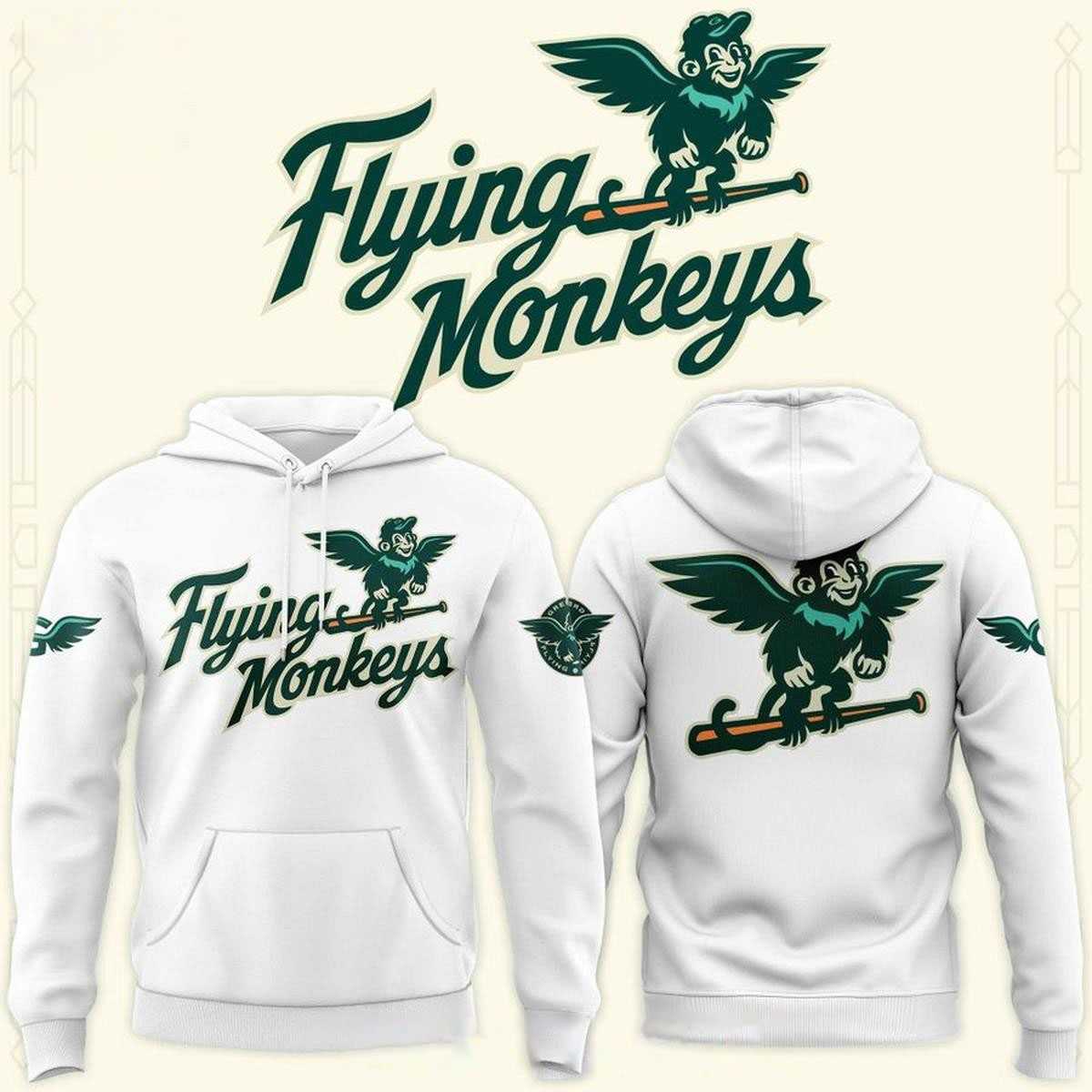 Greenwood Flying Monkeys In Emerald City 2026 Team Hoodie Tee
