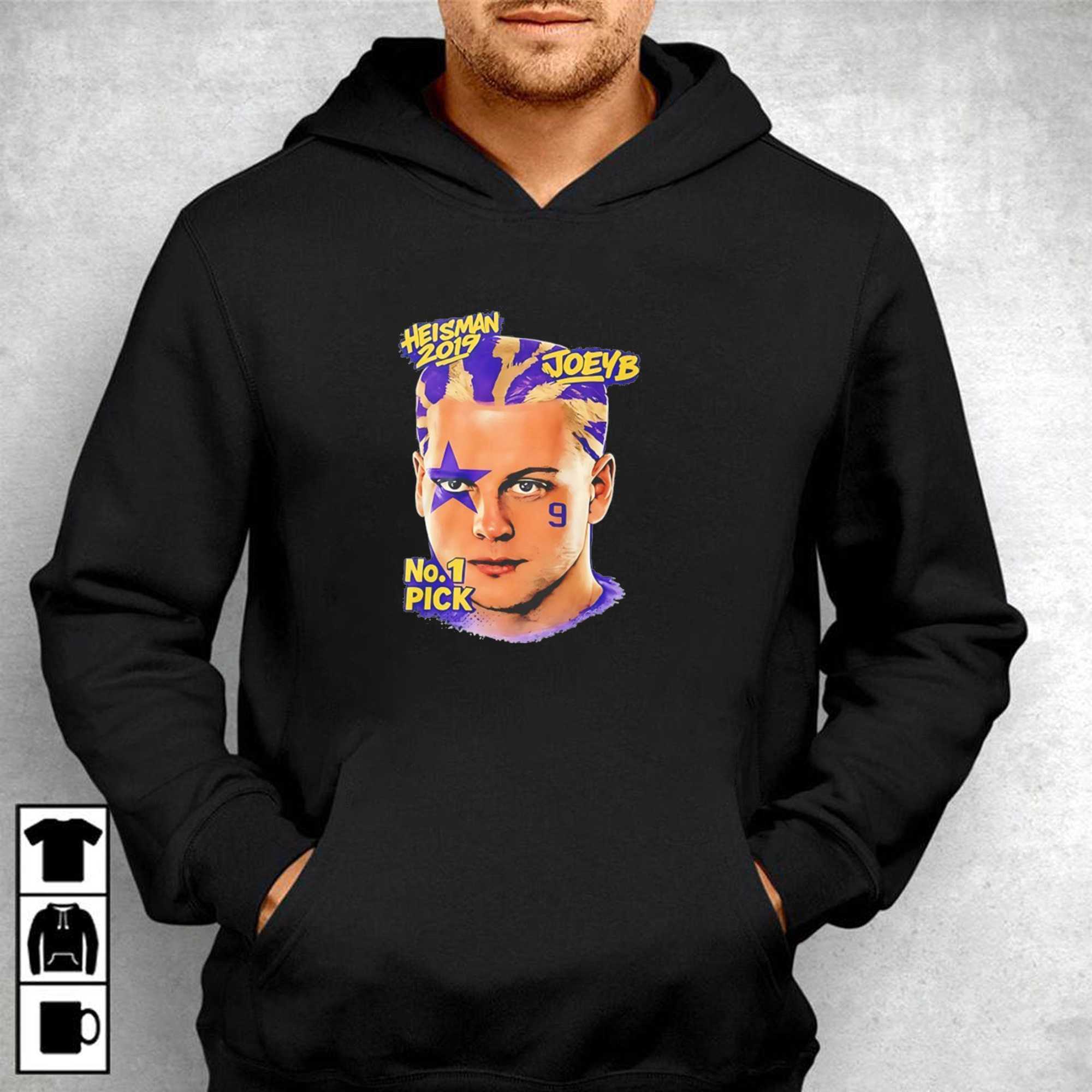 Heisman 2019 Joeyb No 1 Pick Tee Heisman 2019 Joeyb No 1 Pick Tee