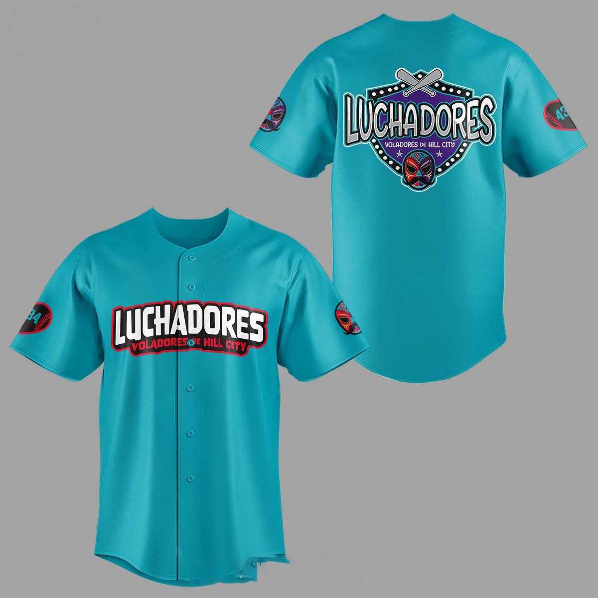 Hill City Howlers Luchadores Voladores De Hill City 2026 Baseball Jersey Hill City Howlers Luchadores Voladores De Hill City 2026 Baseball Jersey