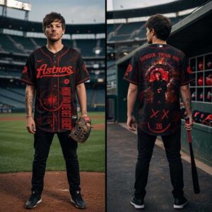 Houston Astros Louis Tomlinson 2026 North America Tour Baseball Jersey 6