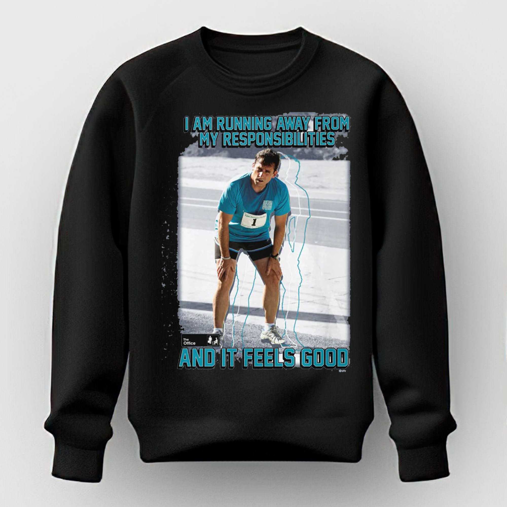 I Am Running Away From My Responsibilities The Office Tee