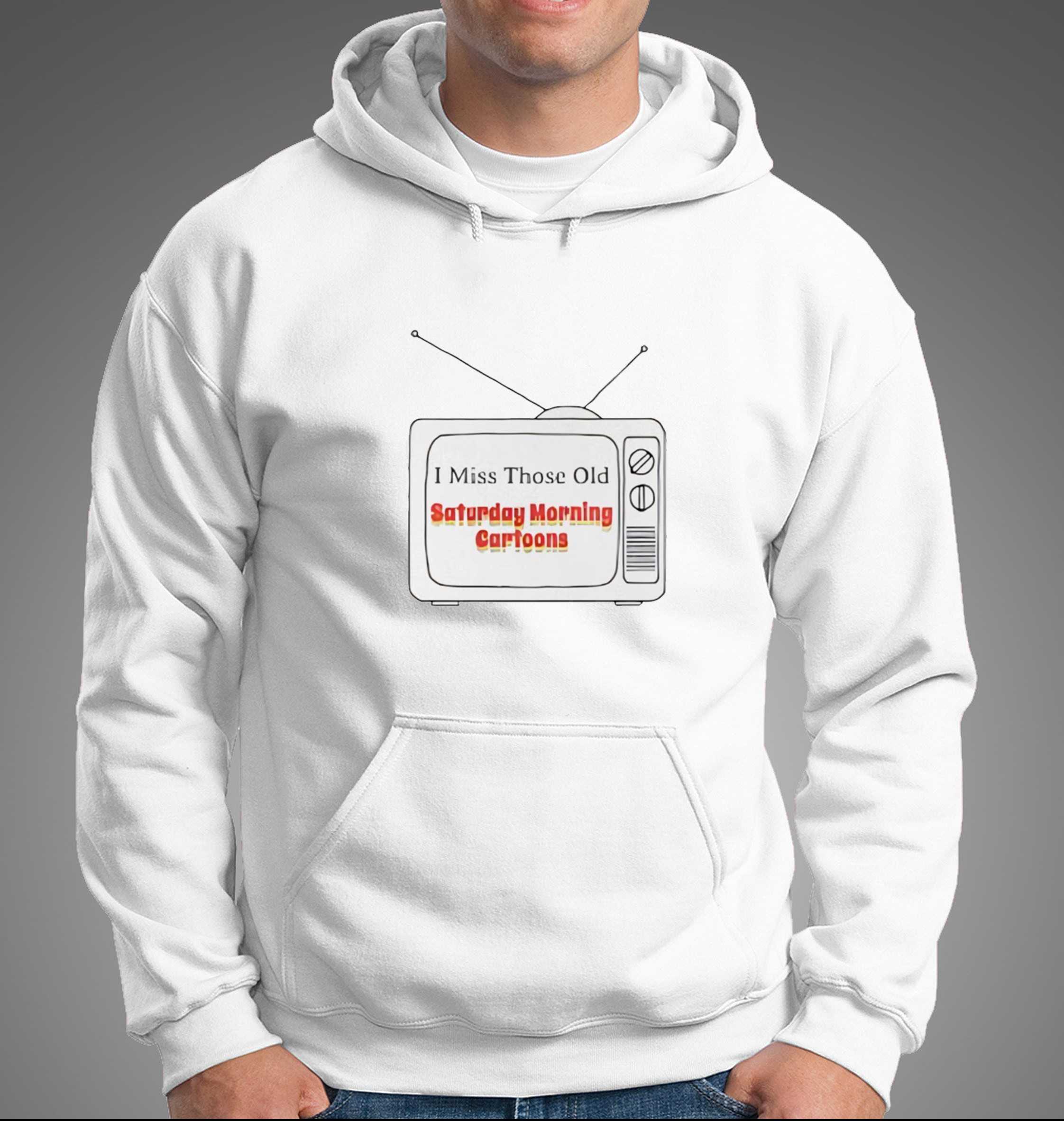 I Miss Those Old Saturday Morning Cartoons Tee I Miss Those Old Saturday Morning Cartoons Tee