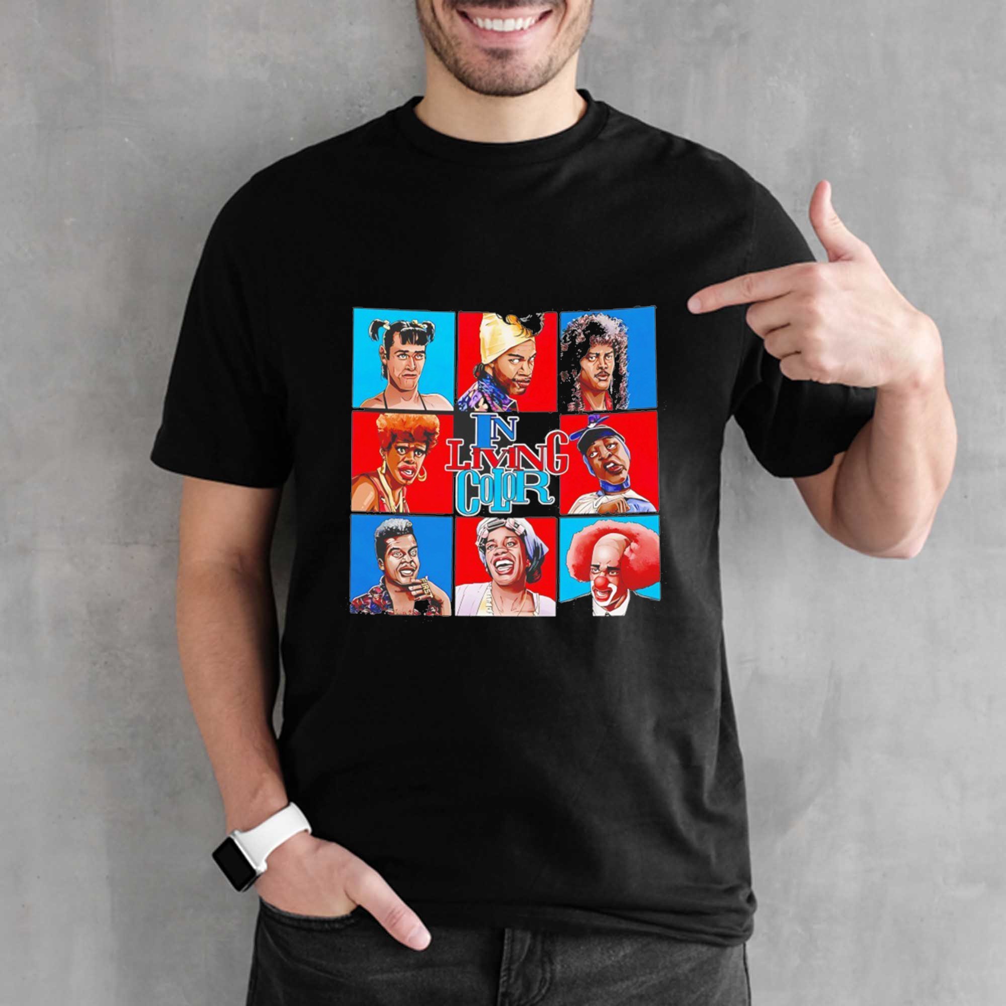In Living Color Characters Tee In Living Color Characters Tee
