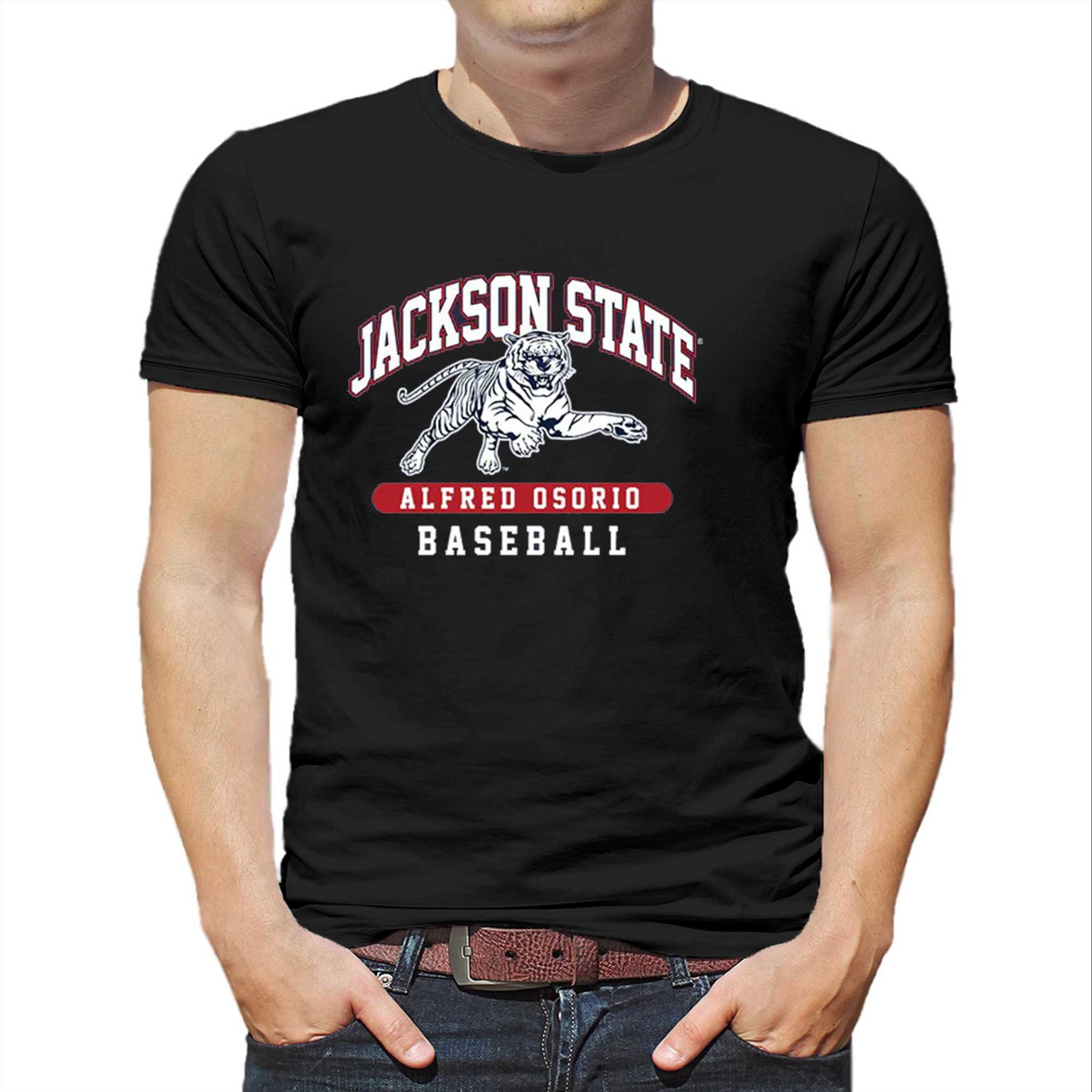 Jackson State NCAA Baseball Alfred Osorio Shirt Jackson State NCAA Baseball Alfred Osorio Shirt