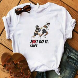 Just Cant Do It Football Tee