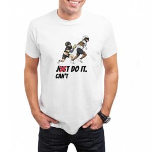 Just Cant Do It Football Tee