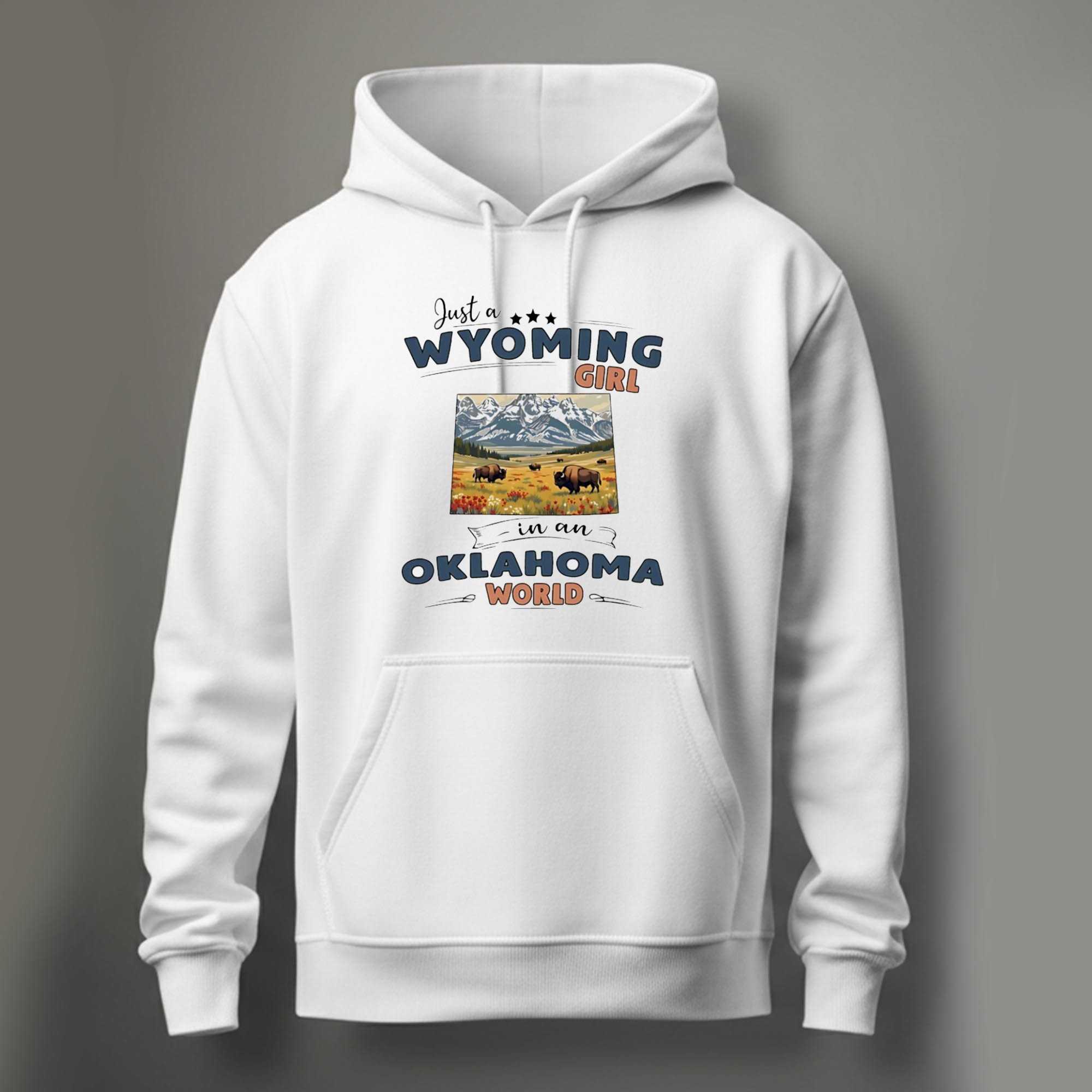 Just a Wyoming girl in an Oklahoma world T-Shirt