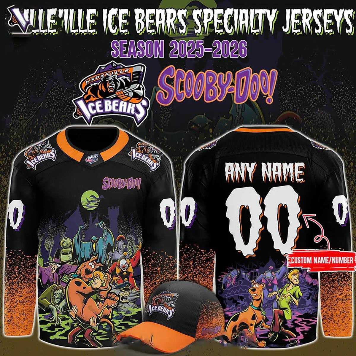 Knoxville Ice Bears Military Appreciation Night 2026 Custom Hockey Jersey
