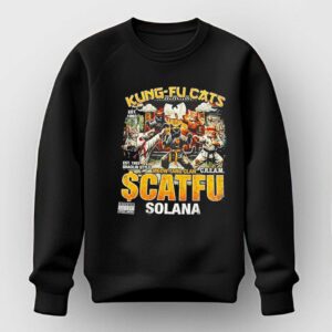 Kung Fu Cats Meow Tang Clan Scatfu Solana Tee 2
