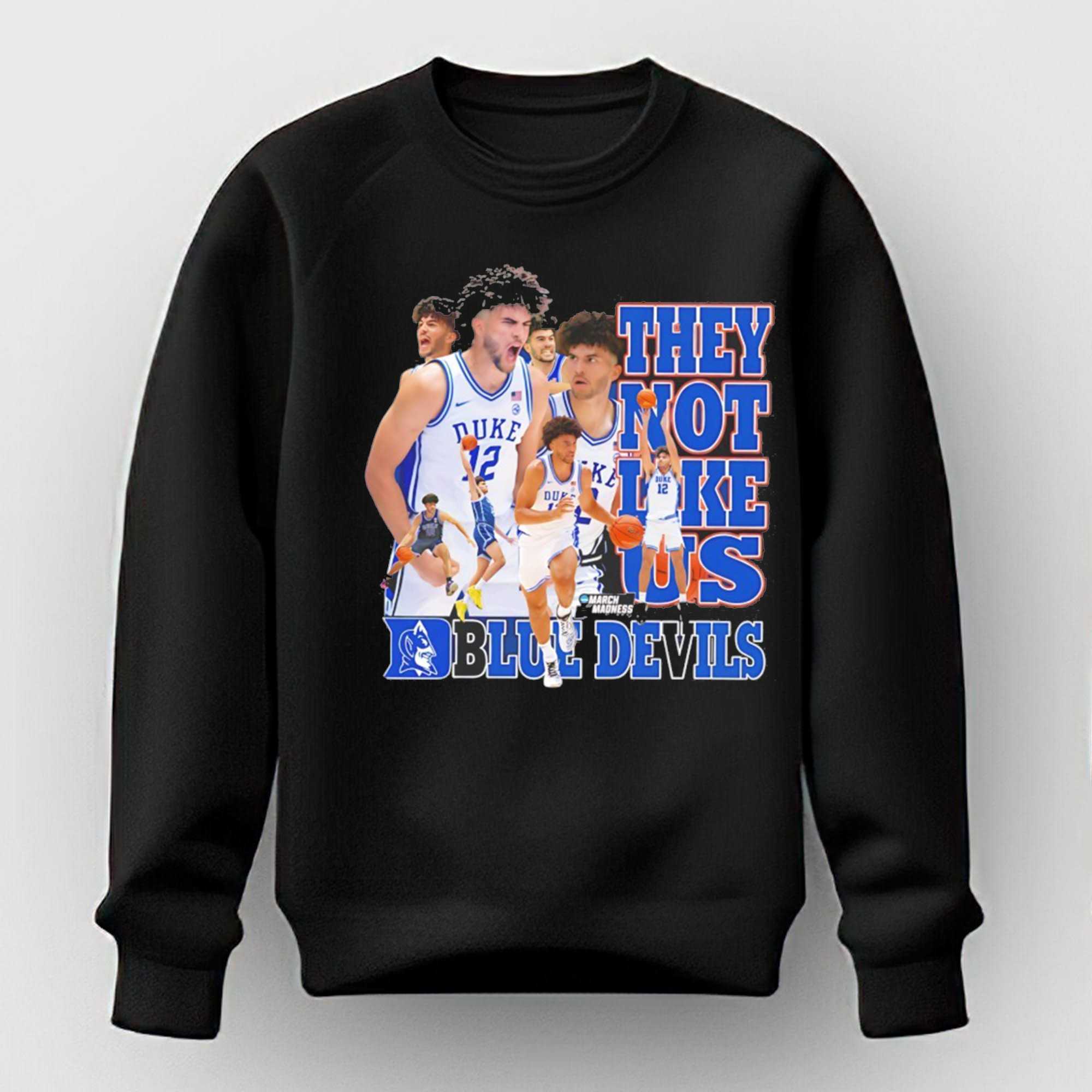 Kyle Filipowski Duke Blue Devils They Not Like Us Tee