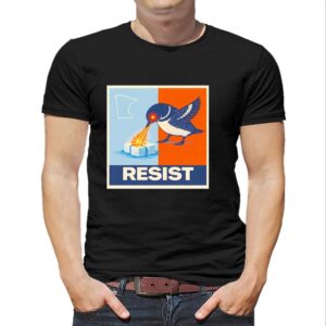 Loon Bird Minneapolis Ice Protest Resist Tee 2 1.jpg