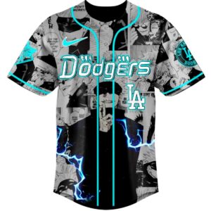 Los Angeles Dodgers Jujutes Kaisen Infinite Void Baseball Jersey 2 1.jpg