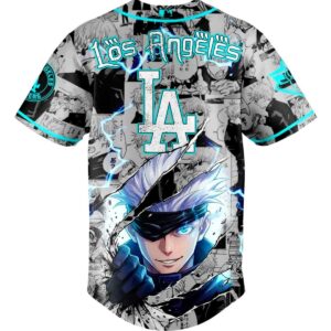 Los Angeles Dodgers Jujutes Kaisen Infinite Void Baseball Jersey 3 1.jpg