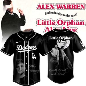 Los Angeles Dodgers Little Orphan Alex Tour 2026 Baseball Jersey 1.jpg