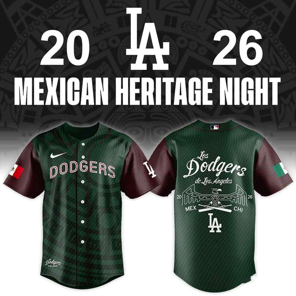 Los Angeles Dodgers Mexican Heritage Night 2026 Special Jersey Los Angeles Dodgers Mexican Heritage Night 2026 Special Jersey