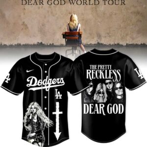 Los Angeles Dodgers Taylor Momsen Dear God World Tour Baseball Jersey 1.jpg