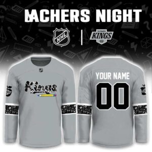 Los Angeles Kings Teacher Appreciation 2026 Night Hockey Jersey 2.jpg
