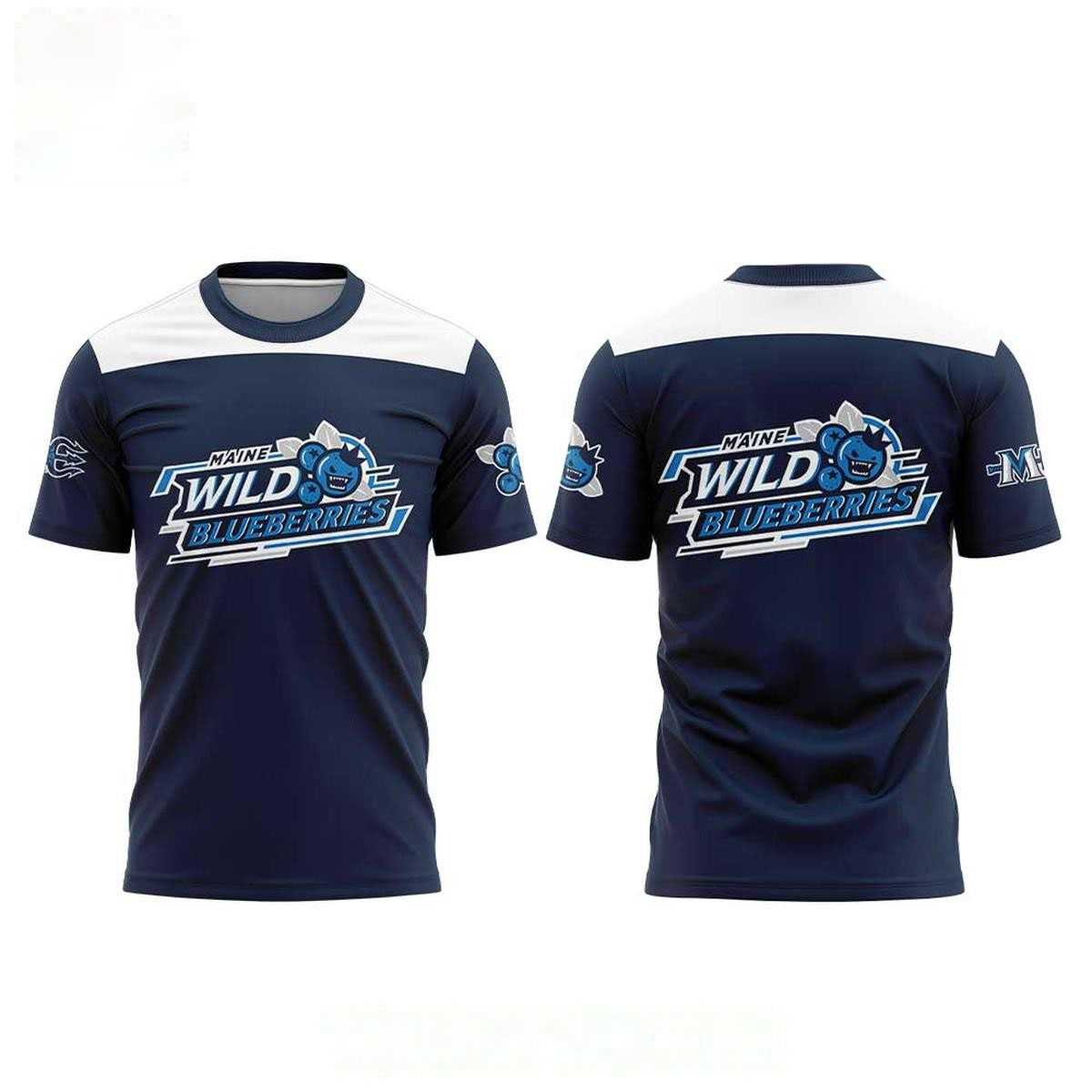 Maine Mariners Maine Wild Blueberries 2026 Identity Hoodie T- Shirt Maine Mariners Maine Wild Blueberries 2026 Identity Hoodie T- Shirt