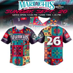 Mariachis de Guadalajara Albuquerque Isotopes 2026 Jersey 1 1.jpg