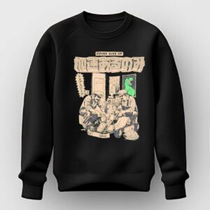 Mario And Luigi Working On Their Kart Never Give Up Tee 2