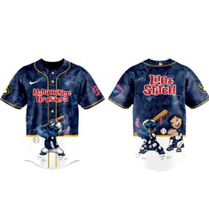 Milwaukee Brewers Lilo Stitch Night 2026 Baseball Jersey 2 1.jpg
