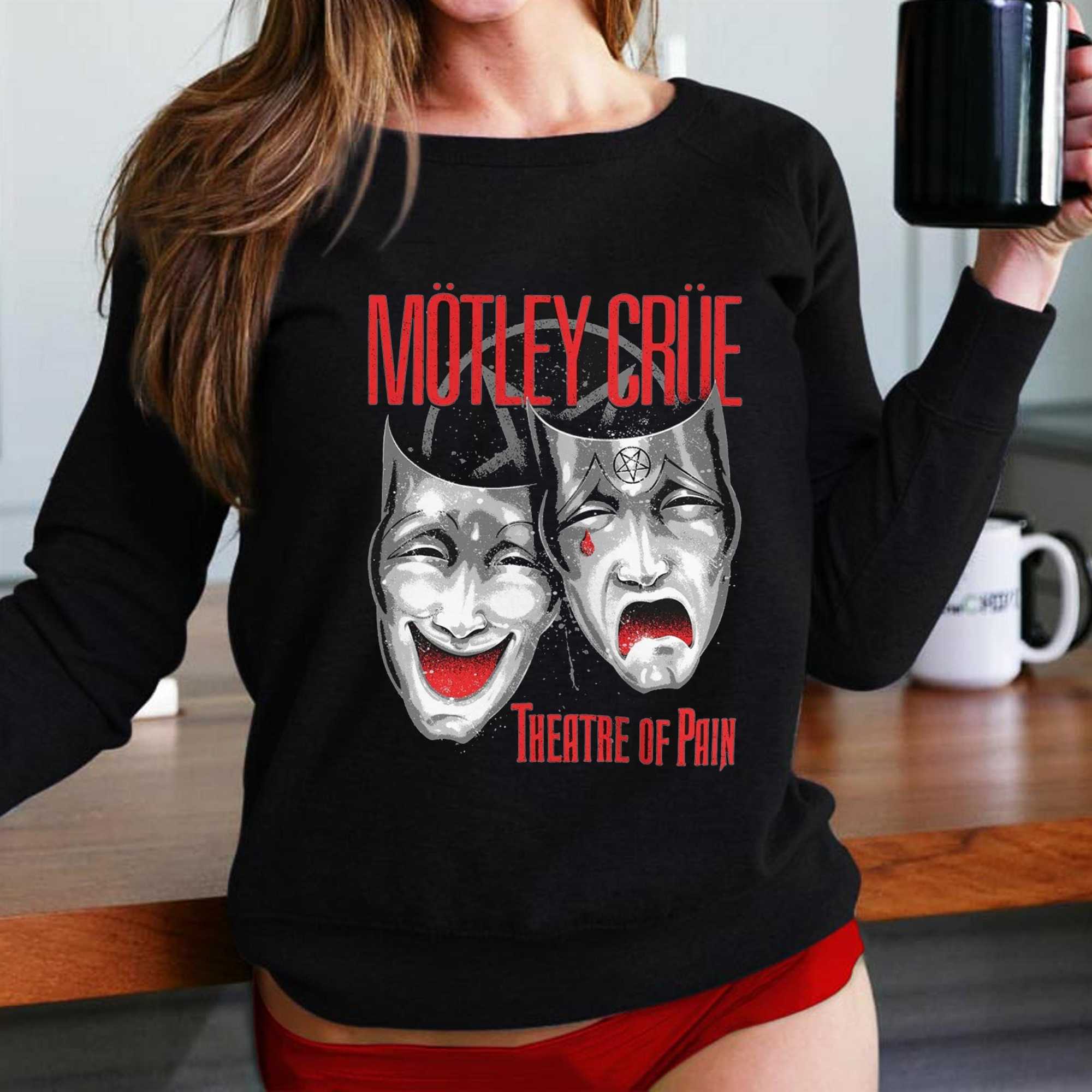 Motley Crue Theatre of Pain Shirt Motley Crue Theatre of Pain Shirt