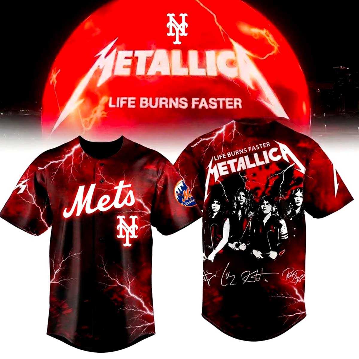 New York Mets MCK Lost Americana Tour 2026 Baseball Jersey New York Mets MCK Lost Americana Tour 2026 Baseball Jersey