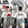 Los Angeles Dodgers MechaGodzilla Monster Edition Baseball Jersey