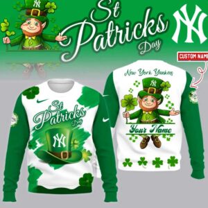 New York Yankees St Patrick’s Day 2026 Edition Hoodie 3