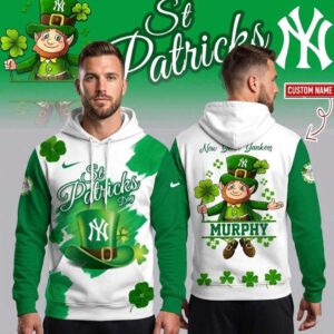 New York Yankees St Patrick’s Day 2026 Edition Hoodie 4