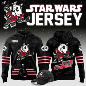 Niagara Ice Dogs Star Wars Night 2026 Dark Side Hoodie T Shirt 1