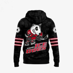 Niagara Ice Dogs Star Wars Night 2026 Dark Side Hoodie T Shirt 3