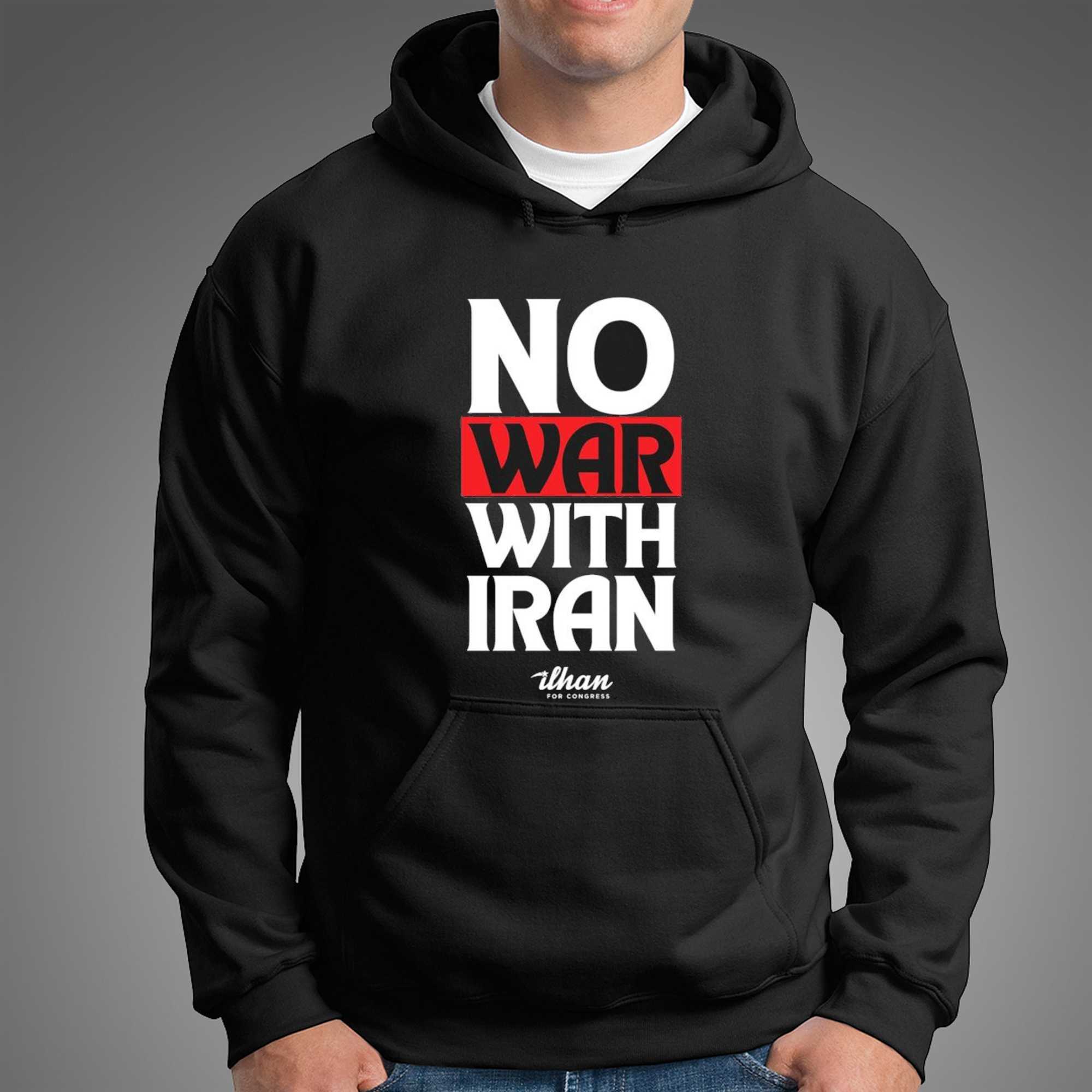 No War With Iran Ilhan Omar Ilhan For Congress Shirt