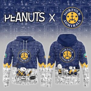 Norfolk Admirals Peanuts Night 2026 Celebrating Hoodie 2 1.jpg
