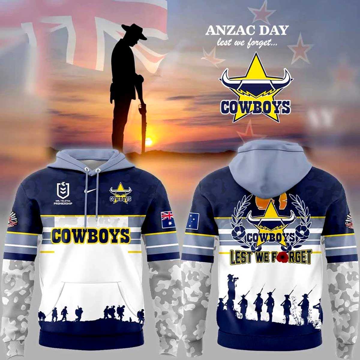 North Queensland Cowboys Bluey 2026 Hoodie