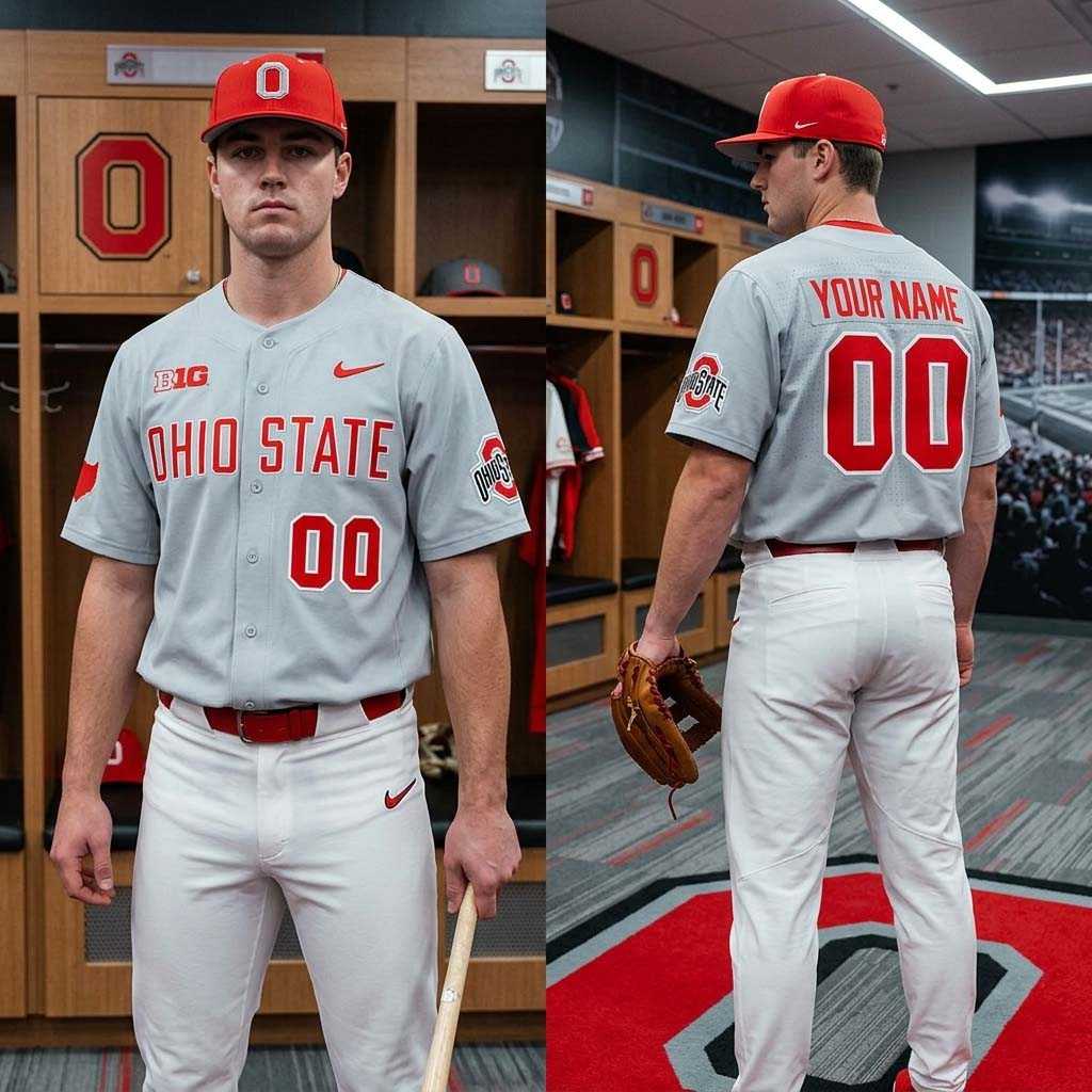 Ohio State Buckeyes Baseball 2026 Jersey Ohio State Buckeyes Baseball 2026 Jersey