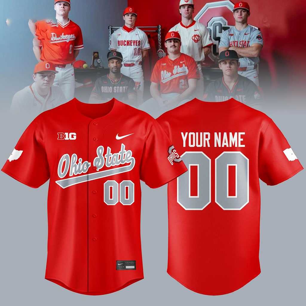 Ohio State Buckeyes Baseball 2026 White Jersey
