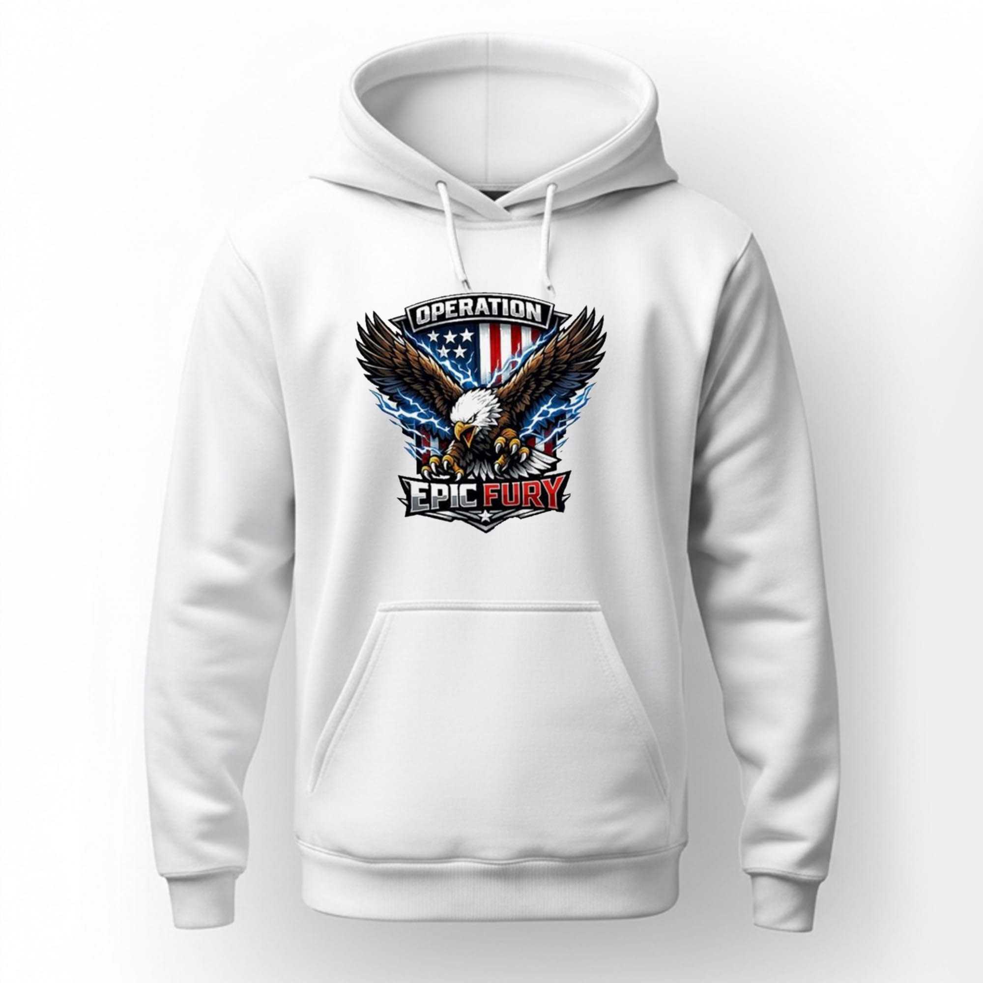 Operation Epic Fury Cinematic Patriotic Lightning Shirt Operation Epic Fury Cinematic Patriotic Lightning Shirt